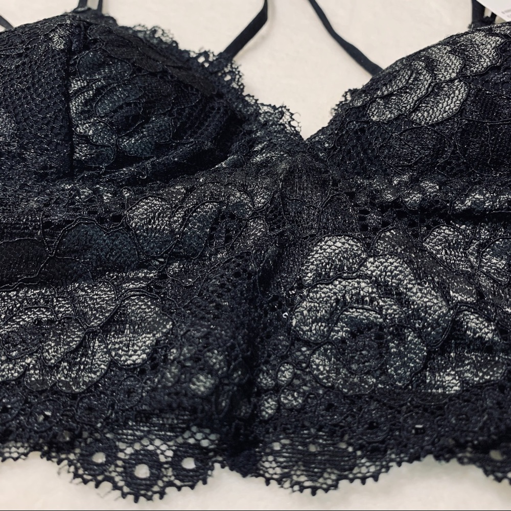 NWT Out From Under Padded Lace Fusion Bralette - Picture 3 of 9